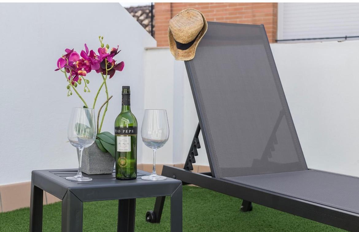 Apartamento Atico Moderno Jerez de la Frontera Exterior foto