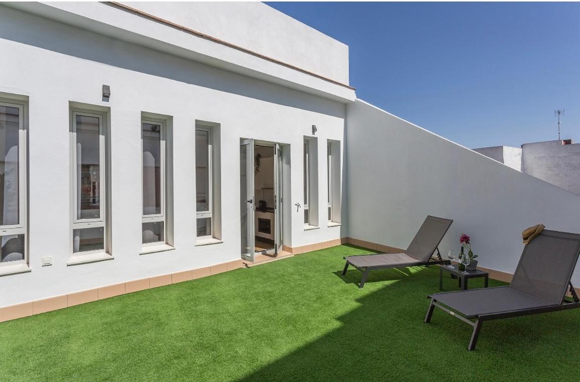 Apartamento Atico Moderno Jerez de la Frontera Exterior foto